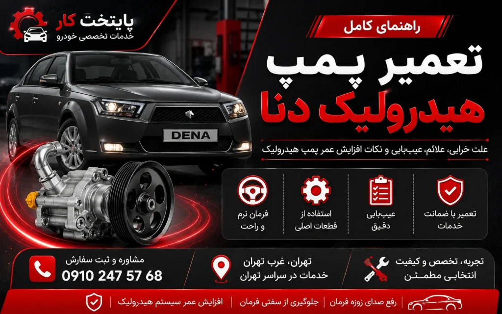تعمیر پمپ هیدرولیک دنا